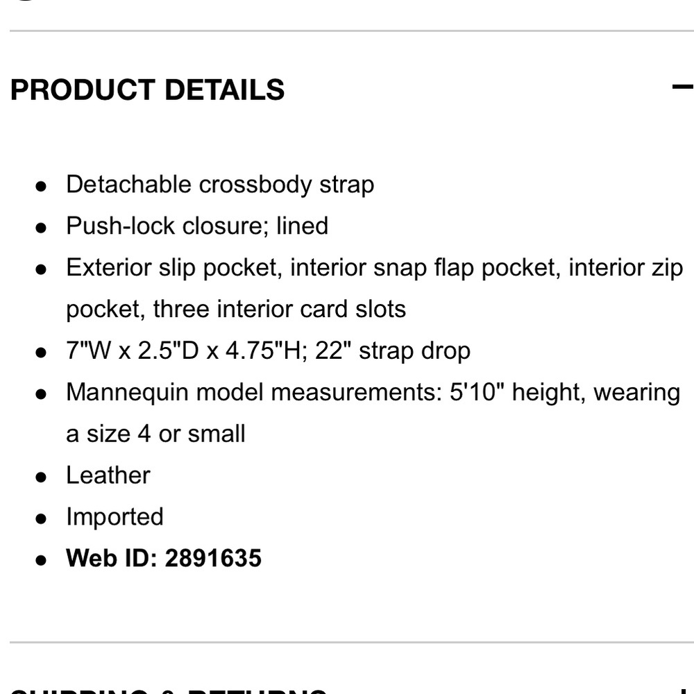 Zac Zac Posen Earthette Crossbody Brand new! - Picture 8 of 8